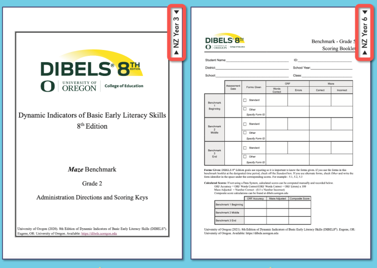 Dibels 8 Materials